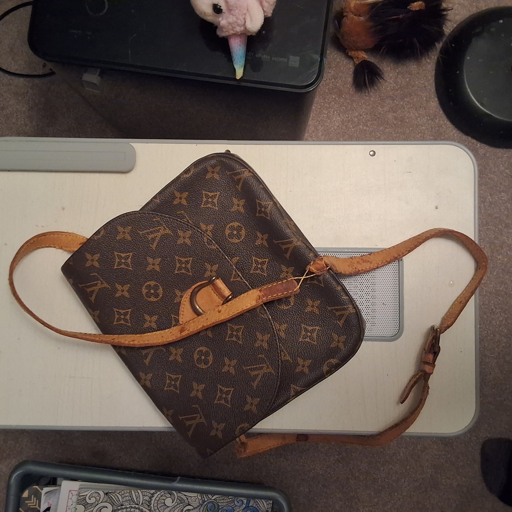 Louis Vuitton Brown Monogram Shoulder Bag